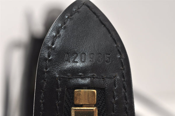 Auth Louis Vuitton Epi Saint Jacques Shopping Shoulder Bag Black M52262 LV 4980K