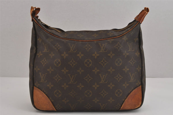 Authentic Louis Vuitton Monogram Boulogne 30 Shoulder Bag Old Model Junk 4981J