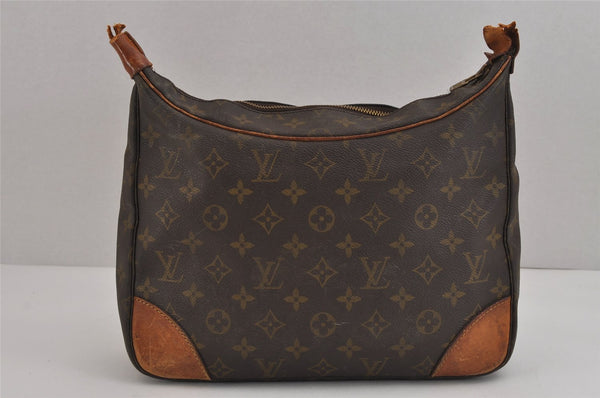 Authentic Louis Vuitton Monogram Boulogne 30 Shoulder Bag Old Model Junk 4981J