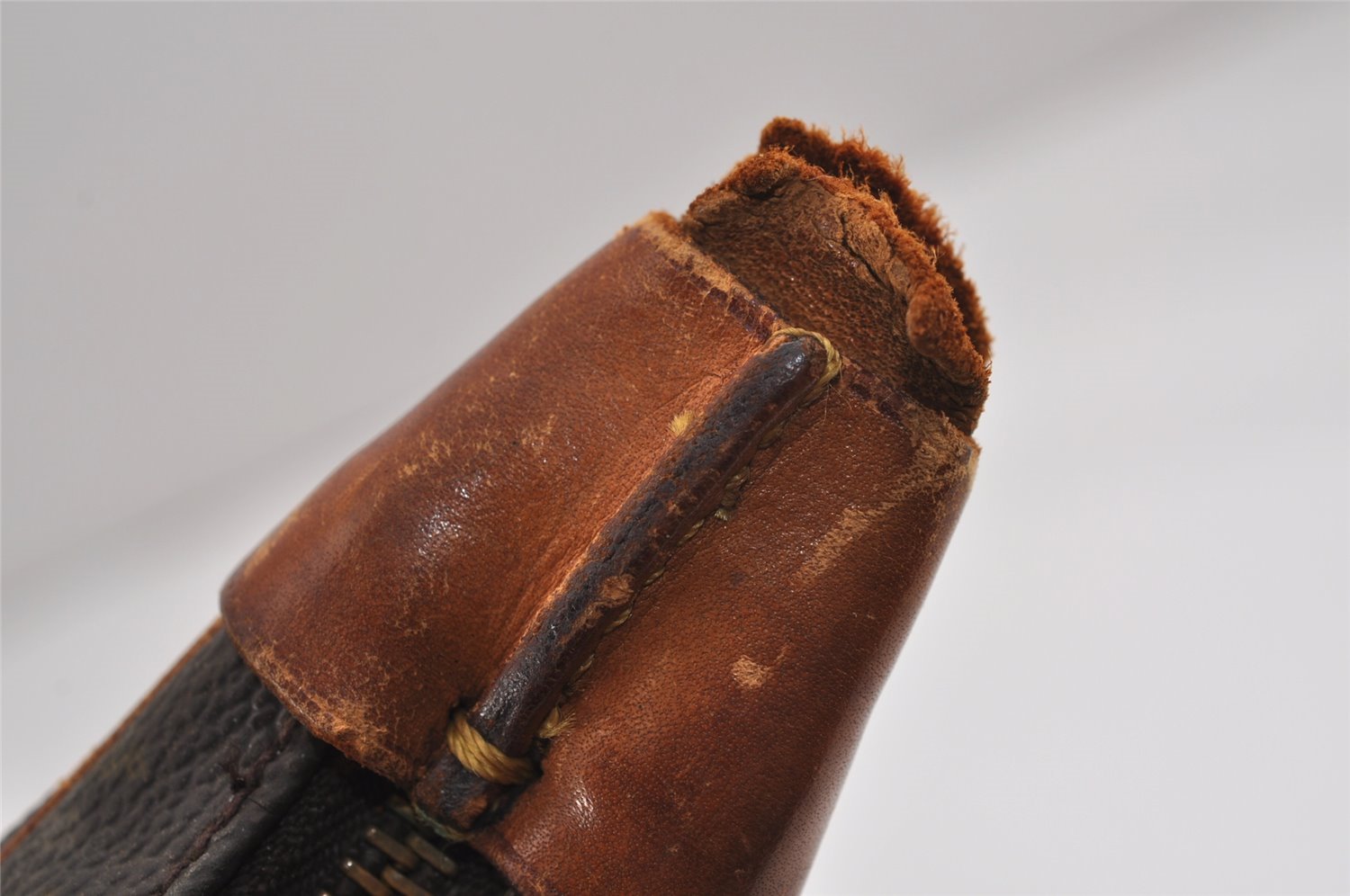 Authentic Louis Vuitton Monogram Boulogne 30 Shoulder Bag Old Model Junk 4981J