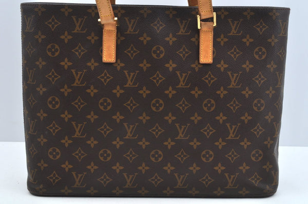 Authentic Louis Vuitton Monogram Luco Shoulder Tote Bag M51155 LV 4982J