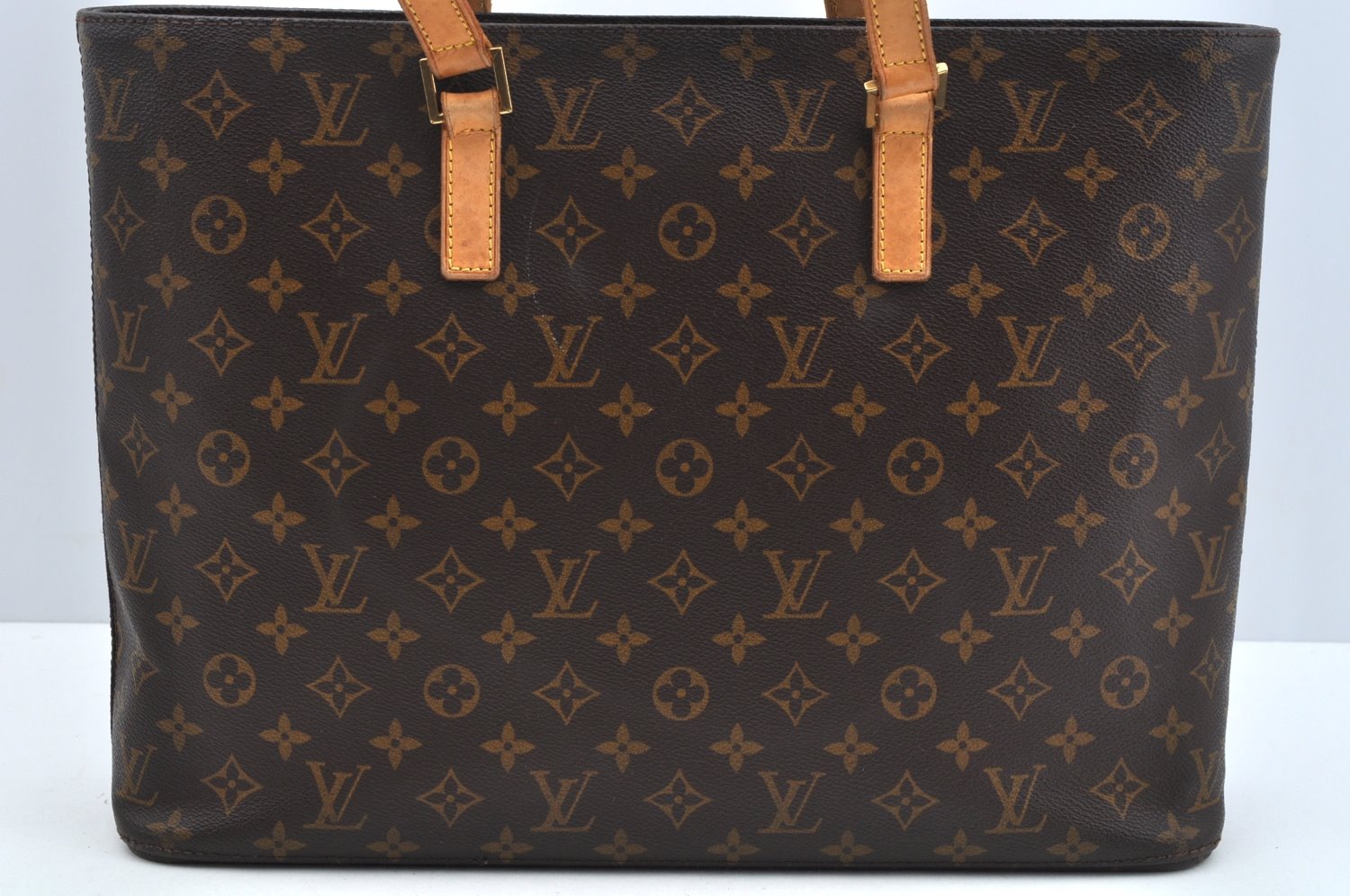 Authentic Louis Vuitton Monogram Luco Shoulder Tote Bag M51155 LV 4982J