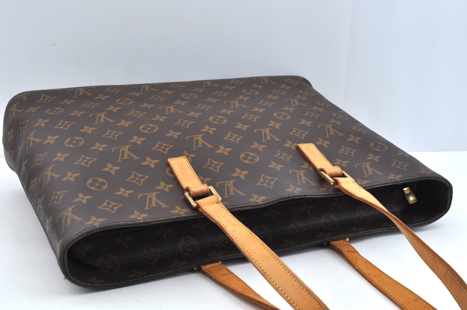 Authentic Louis Vuitton Monogram Luco Shoulder Tote Bag M51155 LV 4982J