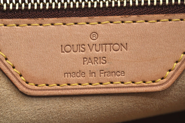 Authentic Louis Vuitton Monogram Luco Shoulder Tote Bag M51155 LV 4982J