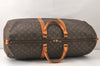 Authentic Louis Vuitton Monogram Keepall 60 Travel Boston Bag M41422 LV 4982K