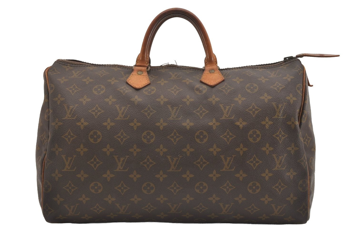 Authentic Louis Vuitton Monogram Speedy 40 Hand Boston Bag Old Model LV 4983J