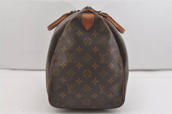 Authentic Louis Vuitton Monogram Speedy 40 Hand Boston Bag Old Model LV 4983J