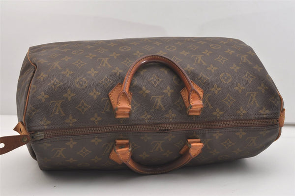 Authentic Louis Vuitton Monogram Speedy 40 Hand Boston Bag Old Model LV 4983J