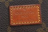 Authentic Louis Vuitton Monogram Saumur 30 Shoulder Cross Bag M42256 LV 4984J