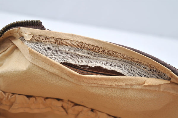 Auth Louis Vuitton Monogram Trousse Toilette 23 Clutch Bag M47524 Junk 4985I