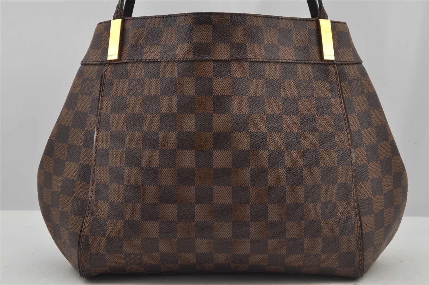 Authentic Louis Vuitton Damier Marylebone PM Shoulder Tote Bag N41215 LV 4985J