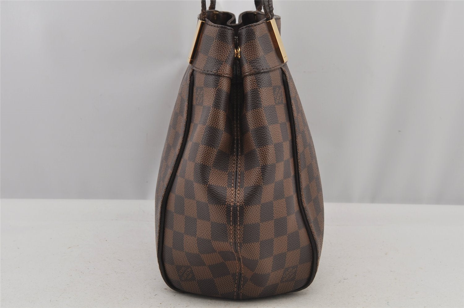 Authentic Louis Vuitton Damier Marylebone PM Shoulder Tote Bag N41215 LV 4985J