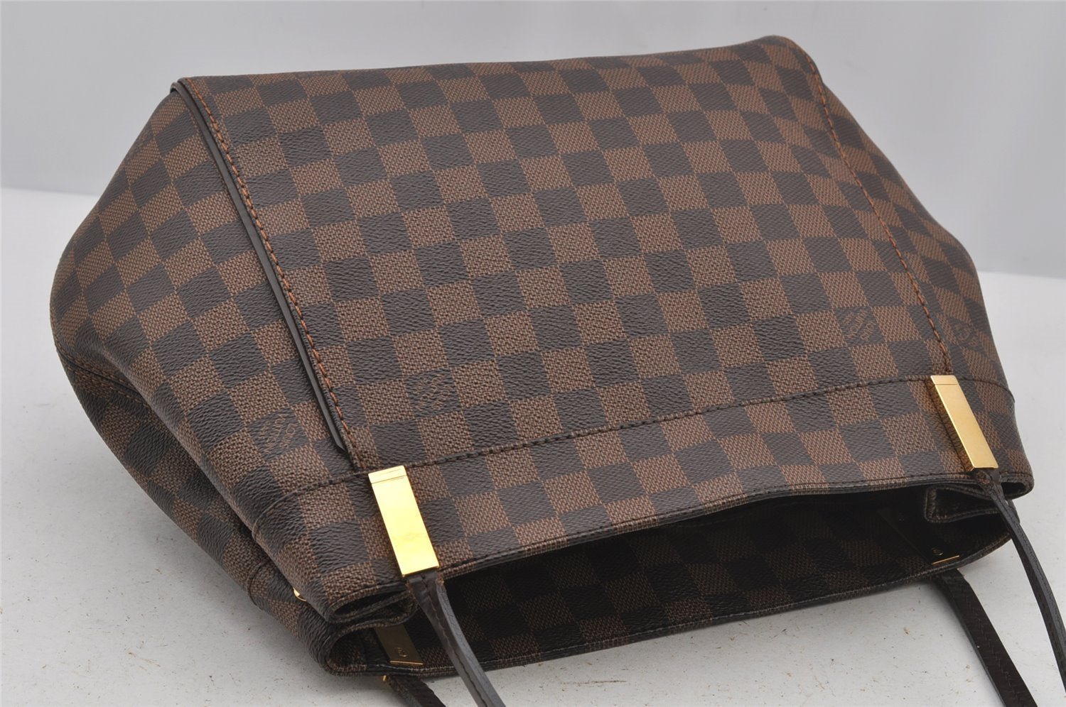 Authentic Louis Vuitton Damier Marylebone PM Shoulder Tote Bag N41215 LV 4985J