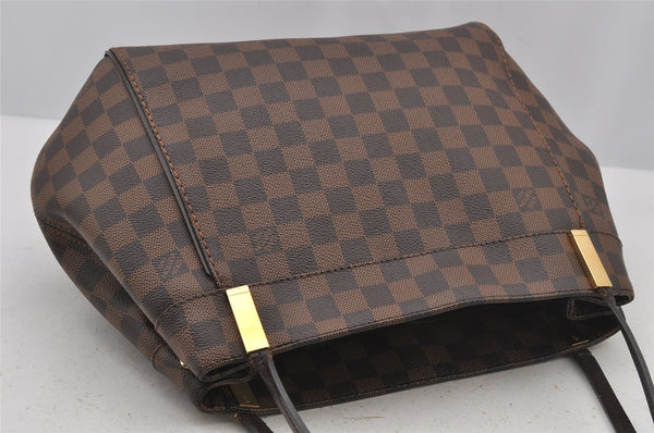 Authentic Louis Vuitton Damier Marylebone PM Shoulder Tote Bag N41215 LV 4985J
