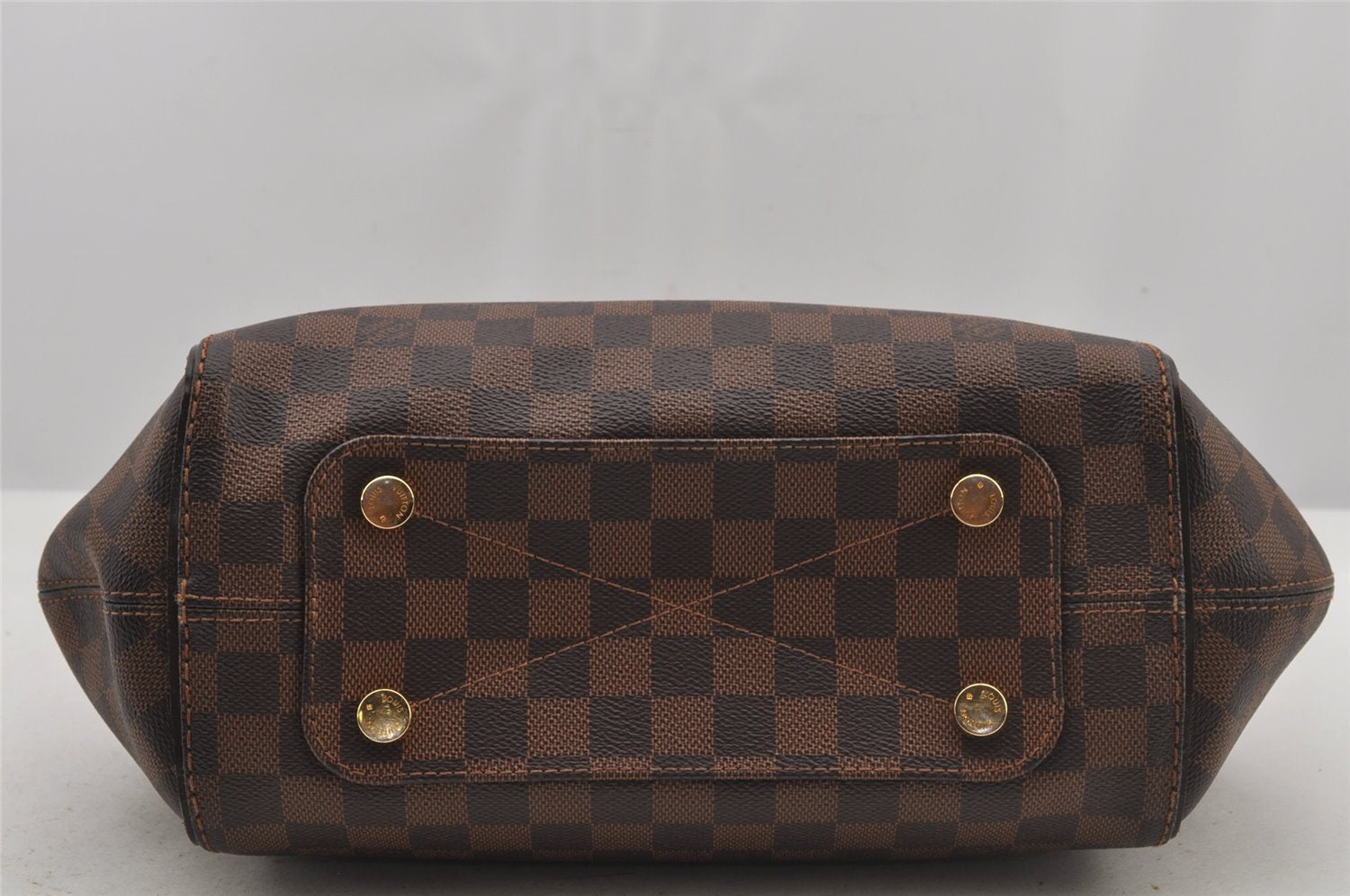 Authentic Louis Vuitton Damier Marylebone PM Shoulder Tote Bag N41215 LV 4985J