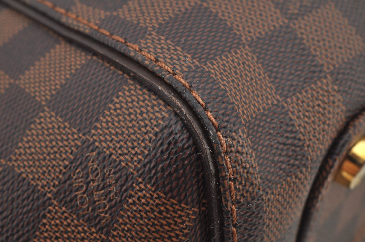 Authentic Louis Vuitton Damier Marylebone PM Shoulder Tote Bag N41215 LV 4985J