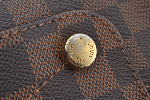 Authentic Louis Vuitton Damier Marylebone PM Shoulder Tote Bag N41215 LV 4985J