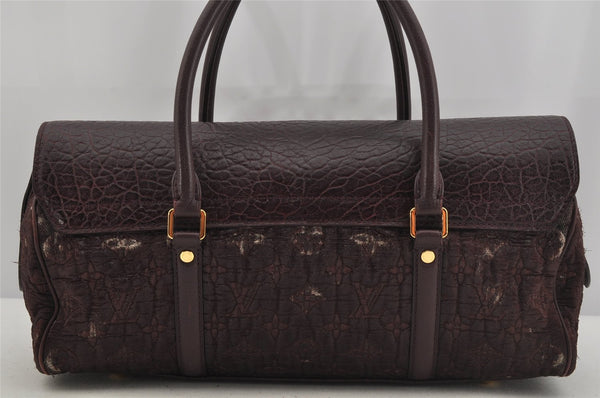 Auth Louis Vuitton Monogram Volupte Beaute 2Way Hand Bag M93474 Purple 4987J