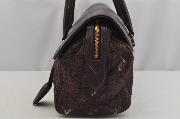 Auth Louis Vuitton Monogram Volupte Beaute 2Way Hand Bag M93474 Purple 4987J