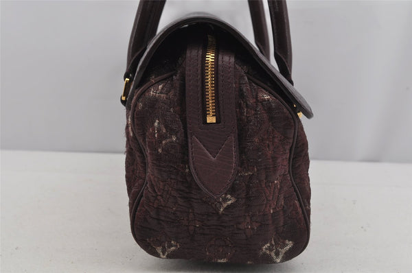 Auth Louis Vuitton Monogram Volupte Beaute 2Way Hand Bag M93474 Purple 4987J