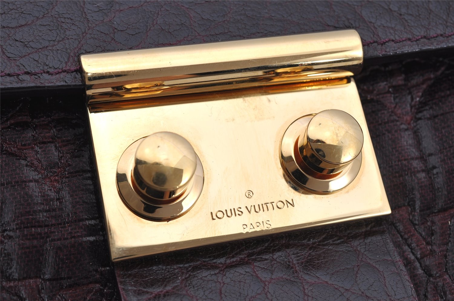 Auth Louis Vuitton Monogram Volupte Beaute 2Way Hand Bag M93474 Purple 4987J