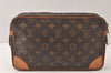 Authentic Louis Vuitton Monogram Compiegne 28 Clutch Hand Bag M51845 LV 4987K