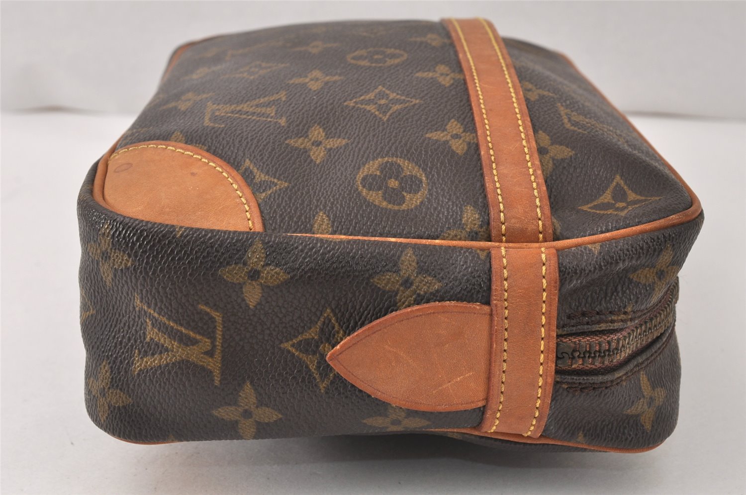 Authentic Louis Vuitton Monogram Compiegne 28 Clutch Hand Bag M51845 LV 4987K