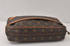 Authentic Louis Vuitton Monogram Compiegne 28 Clutch Hand Bag M51845 LV 4987K