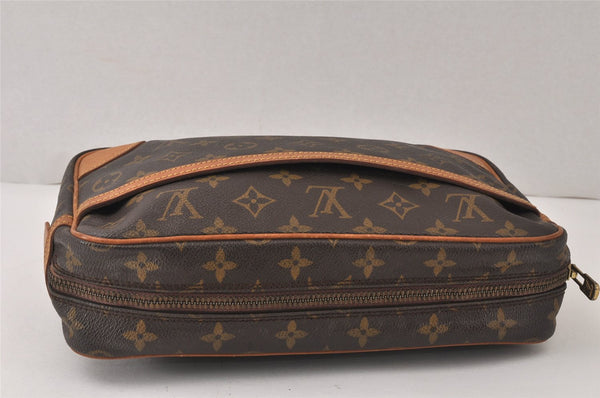 Authentic Louis Vuitton Monogram Compiegne 28 Clutch Hand Bag M51845 LV 4987K