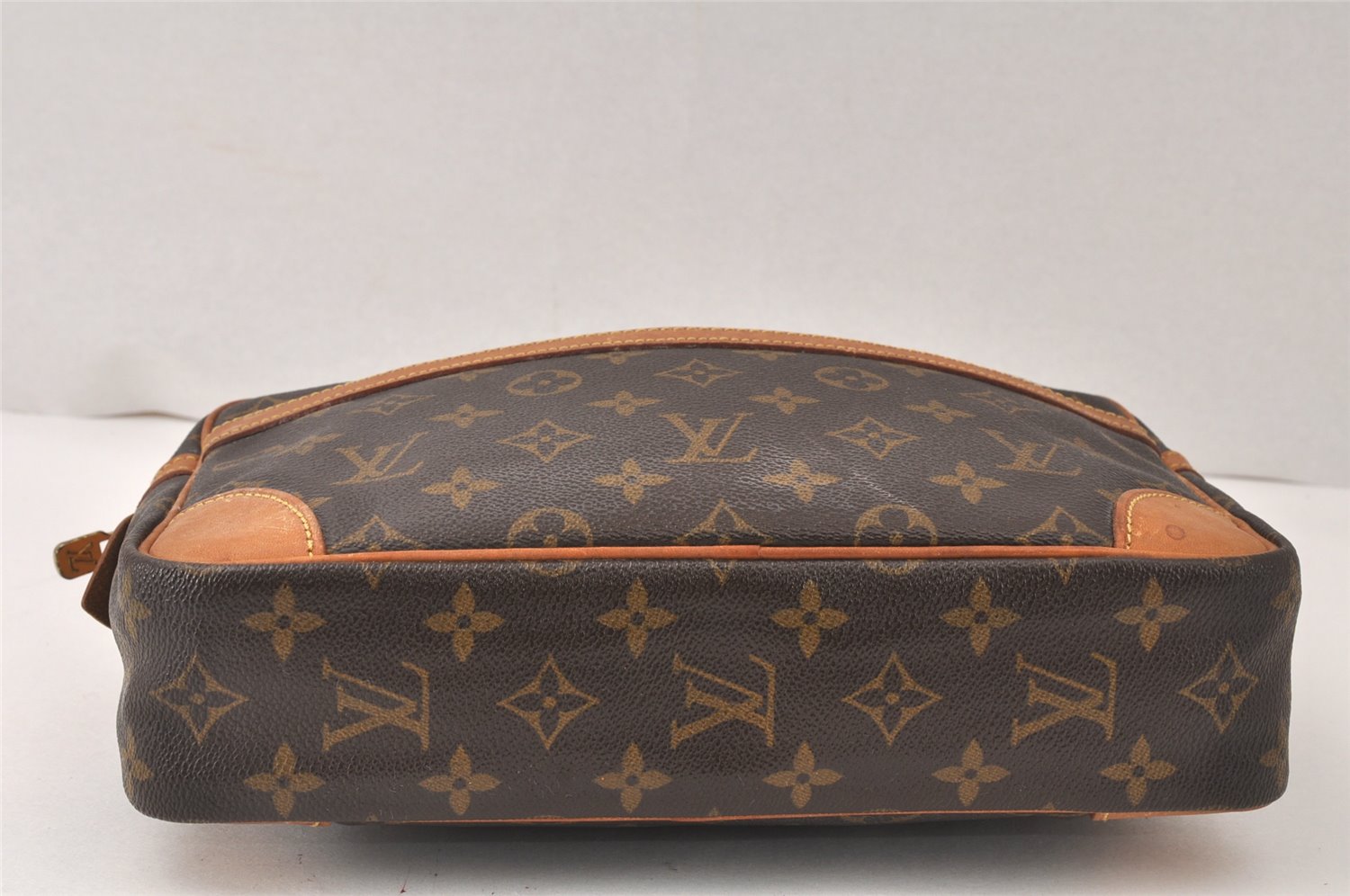 Authentic Louis Vuitton Monogram Compiegne 28 Clutch Hand Bag M51845 LV 4987K