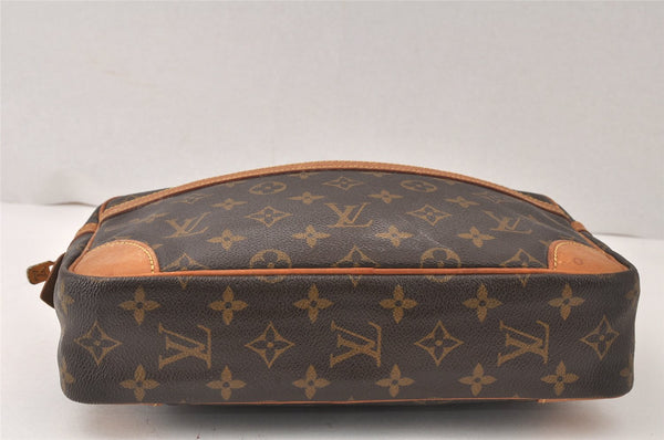 Authentic Louis Vuitton Monogram Compiegne 28 Clutch Hand Bag M51845 LV 4987K