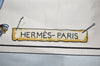 Authentic HERMES Carre 90 Scarf "Passementerie" Silk Light Blue 4988J