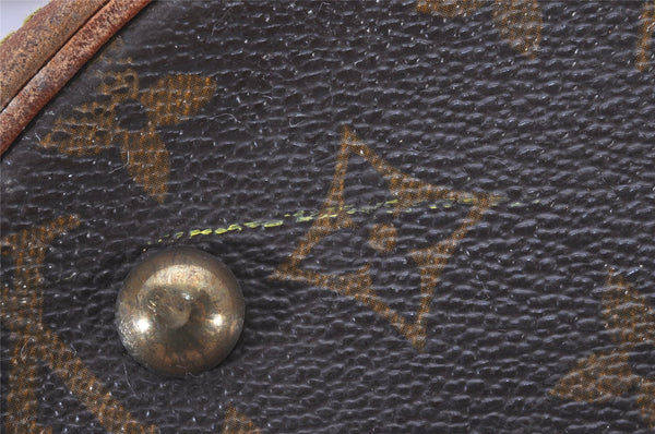 Authentic Louis Vuitton Monogram Bucket PM Shoulder Tote Bag M42238 LV 4989I