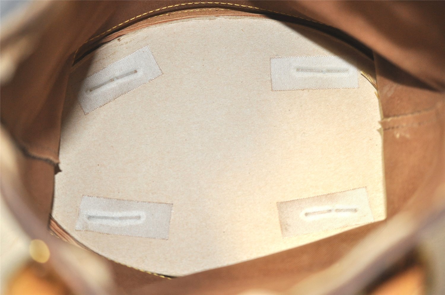 Authentic Louis Vuitton Monogram Bucket PM Shoulder Tote Bag M42238 LV 4989I