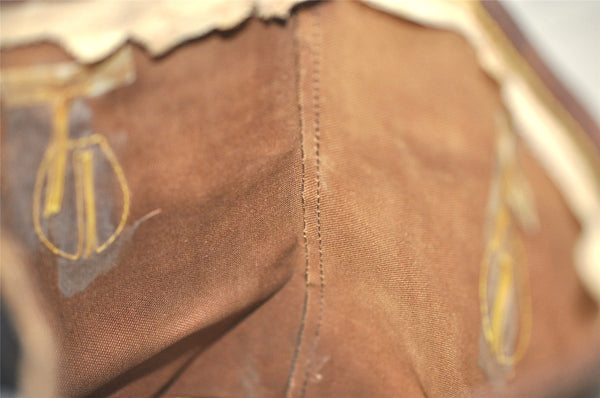 Authentic Louis Vuitton Monogram Bucket PM Shoulder Tote Bag M42238 LV 4989I