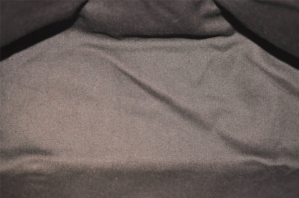 Authentic GUCCI Abbey Shoulder Tote Bag GG Canvas Leather 141470 Brown 4991J