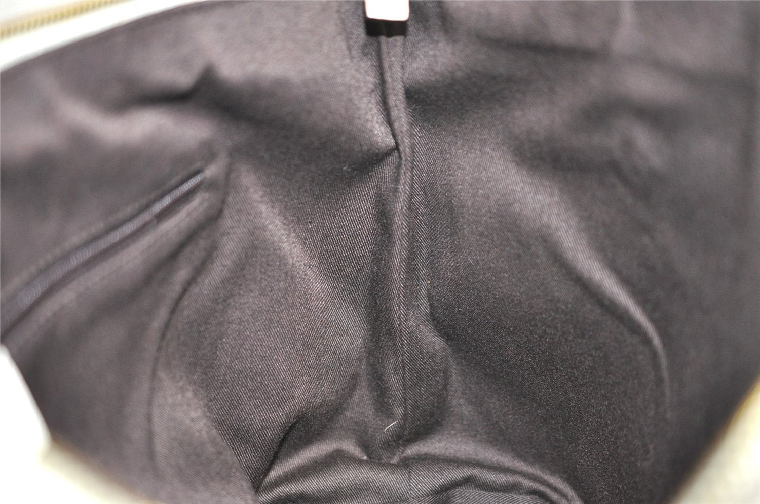 Authentic GUCCI Abbey Shoulder Tote Bag GG Canvas Leather 141470 Brown 4991J