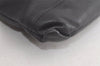 Authentic BALENCIAGA Navy Clip L Clutch Bag Calf Skin 373840 Black 4993K