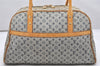 Authentic Louis Vuitton Monogram Mini Marie Shoulder Bag Blue M92003 Junk 4995K