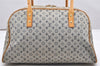 Authentic Louis Vuitton Monogram Mini Marie Shoulder Bag Blue M92003 Junk 4995K