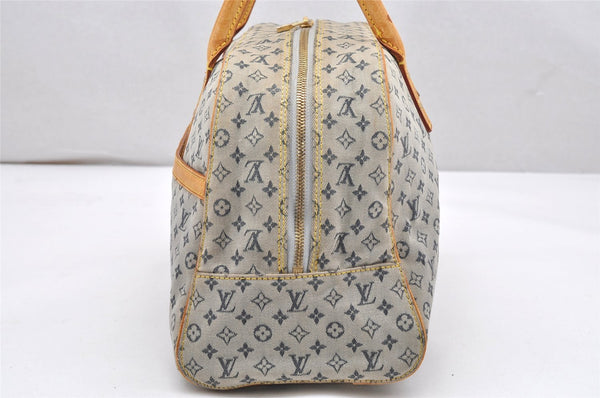 Authentic Louis Vuitton Monogram Mini Marie Shoulder Bag Blue M92003 Junk 4995K