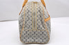 Authentic Louis Vuitton Monogram Mini Marie Shoulder Bag Blue M92003 Junk 4995K