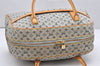 Authentic Louis Vuitton Monogram Mini Marie Shoulder Bag Blue M92003 Junk 4995K