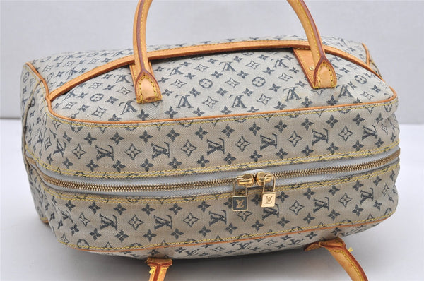 Authentic Louis Vuitton Monogram Mini Marie Shoulder Bag Blue M92003 Junk 4995K