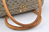 Authentic Louis Vuitton Monogram Mini Marie Shoulder Bag Blue M92003 Junk 4995K