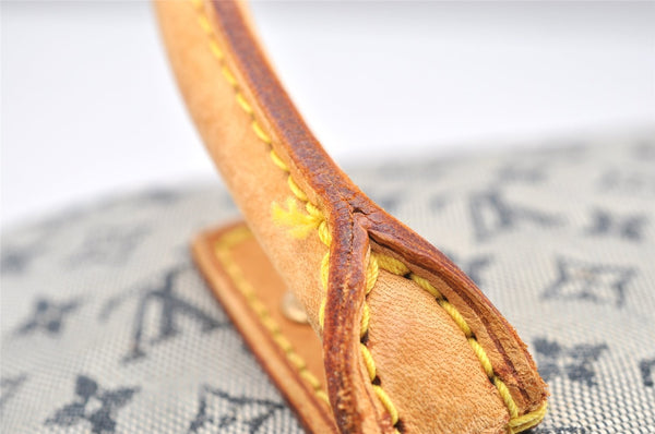 Authentic Louis Vuitton Monogram Mini Marie Shoulder Bag Blue M92003 Junk 4995K