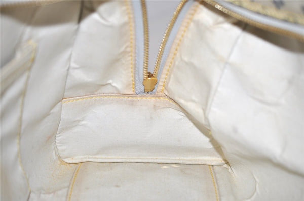 Authentic Louis Vuitton Monogram Mini Marie Shoulder Bag Blue M92003 Junk 4995K