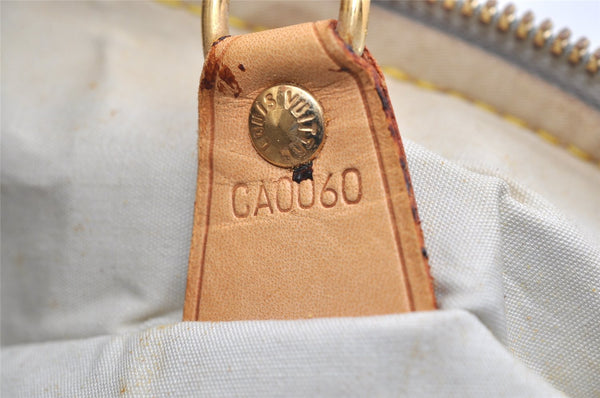 Authentic Louis Vuitton Monogram Mini Marie Shoulder Bag Blue M92003 Junk 4995K