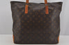 Authentic Louis Vuitton Monogram Cabas Mezzo Shoulder Tote Bag M51151 Junk 4996J