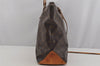 Authentic Louis Vuitton Monogram Cabas Mezzo Shoulder Tote Bag M51151 Junk 4996J